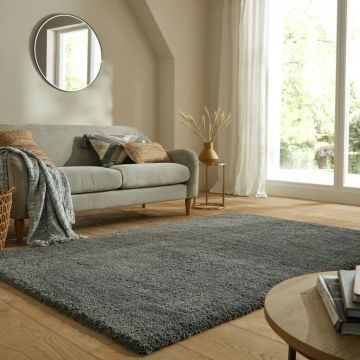 Covor Feather Soft CHARCOAL 140X200 cm, Flair Rugs ieftin
