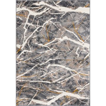 Covor gri închis 133x190 cm Soft – FD ieftin