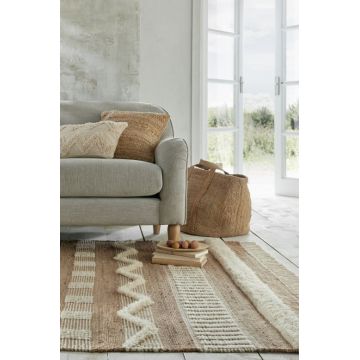 Covor Medina Jute Natural/Ivory 200X290 cm, Flair Rugs