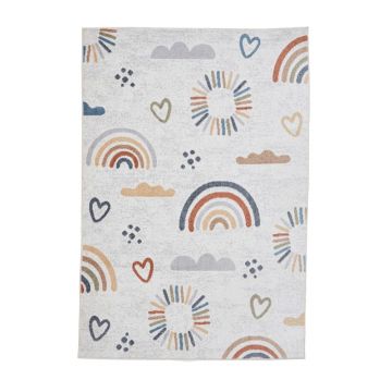 Covor pentru copii crem 120x170 cm Vida Kids Rainbow – Think Rugs