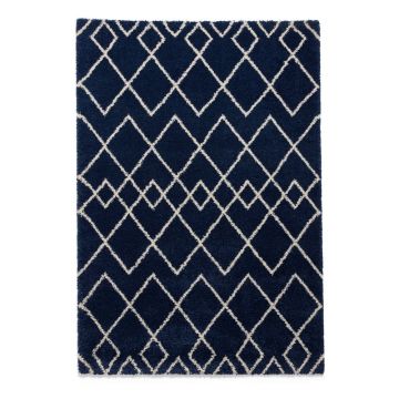 Covor albastru închis 120x170 cm Royal Nomadic – Think Rugs ieftin