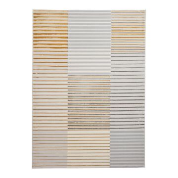 Covor gri deschis/auriu 200x290 cm Apollo – Think Rugs