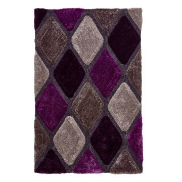 Covor violet handmade 150x230 cm Noble House – Think Rugs la reducere