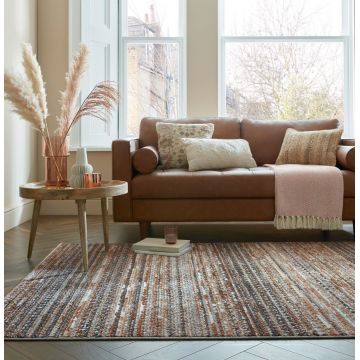 Covor Camino Orange, Flair Rugs, 200x300 cm, polipropilena, portocaliu