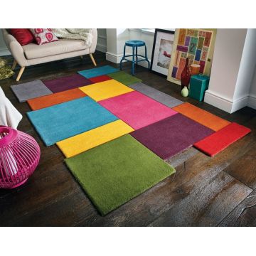 Covor Collage Multicolor 120x180 cm, Flair Rugs