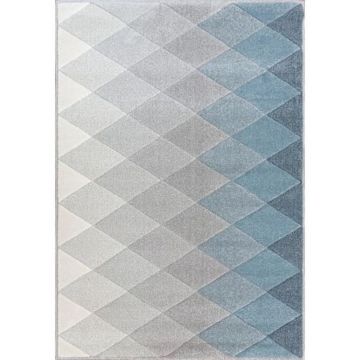 Covor dreptunghiular Soho 1944 – 16811, polipropilena, gri, 120 x 160 cm