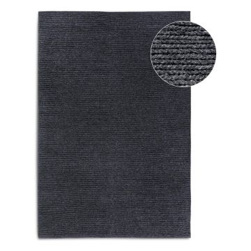 Covor gri închis țesut manual din lână 80x150 cm Francois – Villeroy&Boch