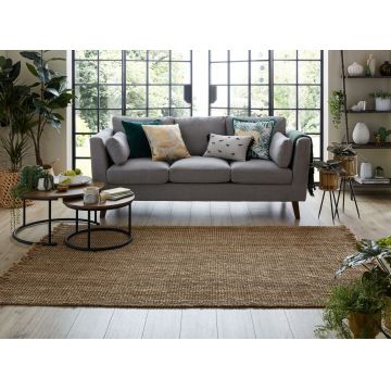 Covor Jute Boucle, Flair Rugs, 160x230 cm, iuta, natural