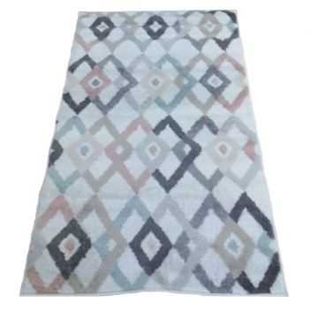 Covor modern New Wave 277, polipropilena heat set, bej, 60 x 110 cm
