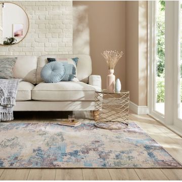 Covor Reid Abstract Multi, Flair Rugs, 120x170 cm, fibre reciclate/poliester chenille, multicolor