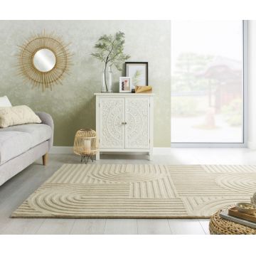 Covor Zen Garden, Flair Rugs, 160x230 cm, lana, natural