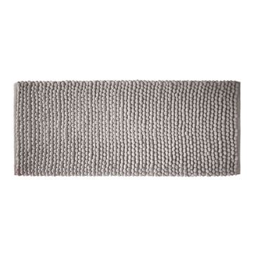 Covoraș de baie gri 50x120 cm Aspen Bobble – Bianca
