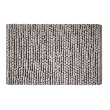 Covoraș de baie gri 50x80 cm Aspen Bobble – Bianca