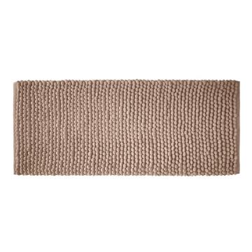 Covoraș de baie maro 50x120 cm Aspen Bobble – Bianca