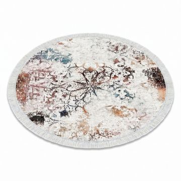 Covor Amira, Lavabil, Antiderepant, Multicolor, 100x100 cm ieftin