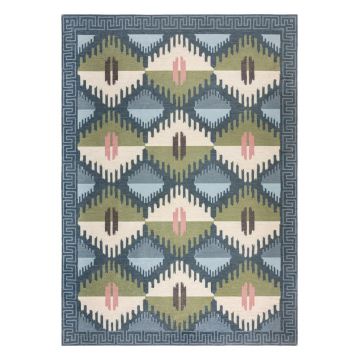 Covor albastru 170x240 cm Lawson Kilim – Flair Rugs