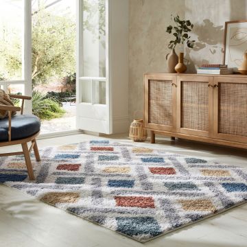 Covor Sketch Multi, Flair Rugs, 120x170 cm, polipropilena, multicolor