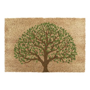 Covoraș de intrare din fibre de nucă de cocos 40x60 cm Tree of Life – Artsy Doormats