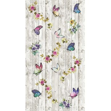 Covor Butterflowers 5016 Multicolor, 80 x 150 cm