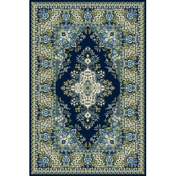 Covor Fatima S Navy Blue, Wilton