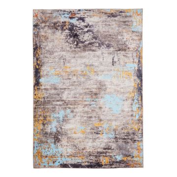 Covor Floorita Painting Grey, 80 x 150 cm