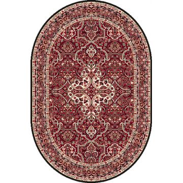 Covor Laurus Dark Red Oval, Wilton