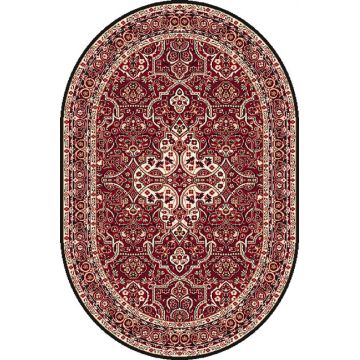 Covor Laurus Dark Red Oval, Wilton