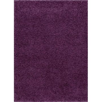 Covor shaggy din PP Lumini Violet Wilton