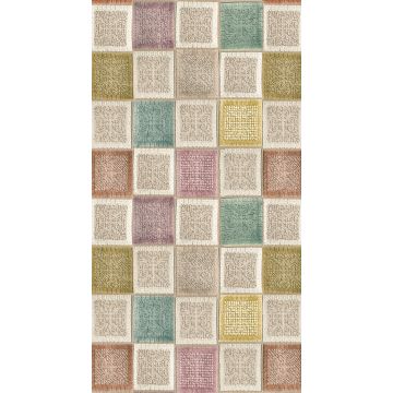 Covor Squares 2024 Multicolor, 80 x 150 cm