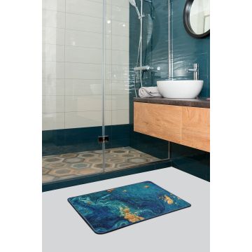 Covoras pentru baie Marble Multicolor, 40 x 60 cm