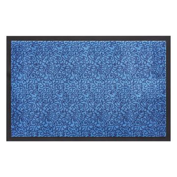 Covoraș intrare Zala Living Smart, 45 x 75 cm, albastru