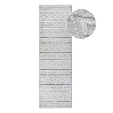 Covor tip traversă crem 80x240 cm Itinerance Cream White – Elle Decoration