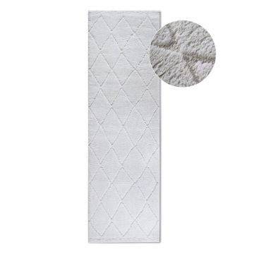 Covor tip traversă crem 80x240 cm Perrotin Cream White – Elle Decoration