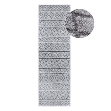 Covor tip traversă gri 80x240 cm Itinerance Light Grey – Elle Decoration