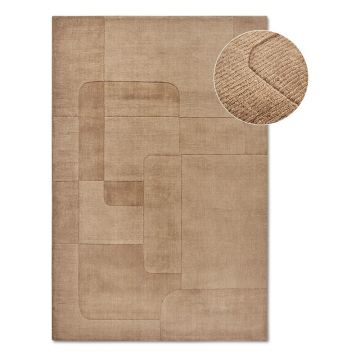 Covor bej țesut manual din lână 190x280 cm Charlotte – Villeroy&Boch