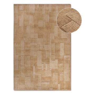 Covor bej țesut manual din lână 190x280 cm Wilhelmine – Villeroy&Boch