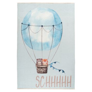 Covor eco copii My Greta Albastru deschis 115x170 cm