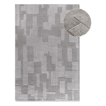 Covor gri țesut manual din lână 160x230 cm Wilhelmine – Villeroy&Boch