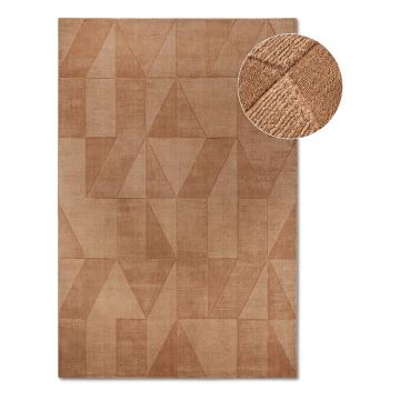 Covor maro țesut manual din lână 160x230 cm Ursule – Villeroy&Boch