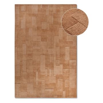 Covor maro țesut manual din lână 160x230 cm Wilhelmine – Villeroy&Boch