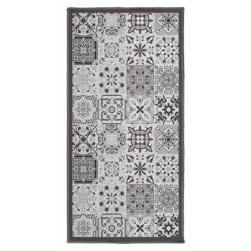 Covor tip traversă gri lavabil 50x120 cm Persane – douceur d'intérieur Covor tip traversă gri lavabil 50x120 cm Persane – douceur d'intérieur