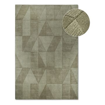 Covor verde țesut manual din lână 160x230 cm Ursule – Villeroy&Boch ieftin