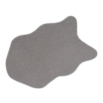 Blană gri sintetică 60x90 cm Sherpa – Casa Selección Blană gri sintetică 60x90 cm Sherpa – Casa Selección