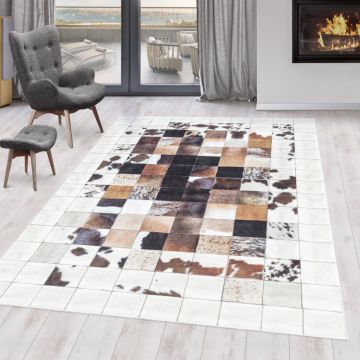 Covor Fiesta Alb 80x150 cm ieftin
