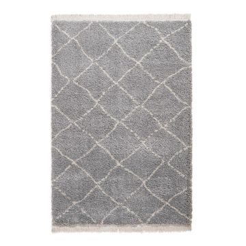 Covor gri 200x290 cm Boho – Think Rugs