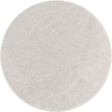 Covor gri/crem rotund ø 160 cm Ata – Ayyildiz Carpets