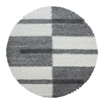 Covor gri rotund ø 80 cm Gala – Ayyildiz Carpets