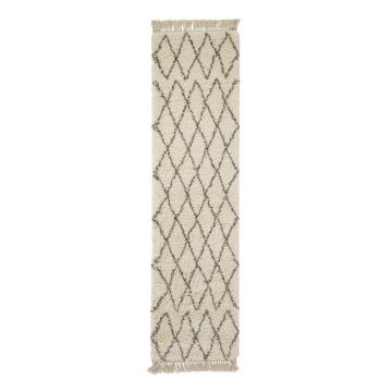 Covor tip traversă crem 60x230 cm Boho – Think Rugs