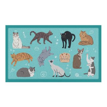 Covoraș de intrare 40x70 cm Cats – Artsy Doormats