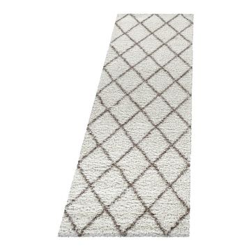 Covor tip traversă crem 80x250 cm Alvor – Ayyildiz Carpets